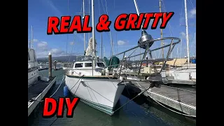 S1E28. DIY Sailboat Refit: Fighting the List, Leaks, and Limited Time