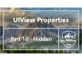 UIView Properties Part 10 - Hidden iOS Xcode 8