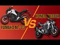 Lagu Yamaha MT03 VS Honda CB300R, dit is een hele moeilijke keuze!!