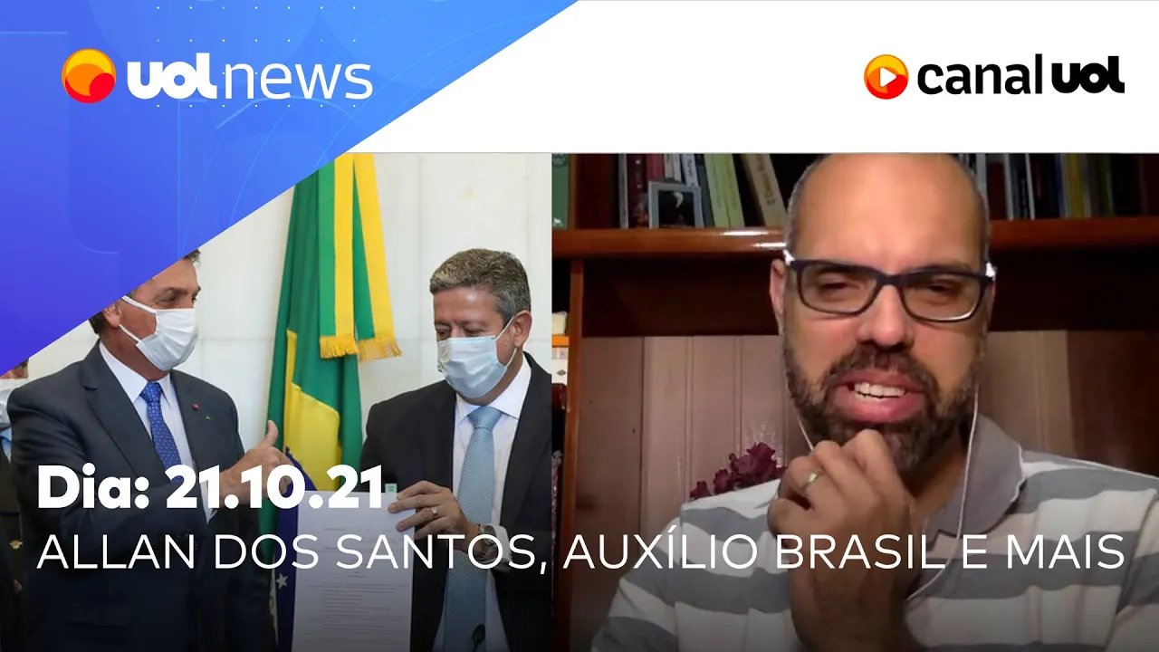 Alexandre de Moraes determina prisão de Allan dos Santos, Auxílio Brasil, CPI e mais | UOL News