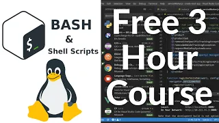 Bash Scripting Tutorial for Beginners Bash Scripting Full Course 3 Hours
