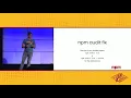 npm and the future of JavaScript - Laurie Voss