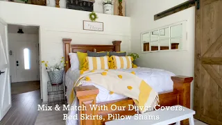 Pinch Pleated Comforter Set by Kotton Culture