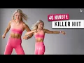 Download Lagu 40 MIN KILLER HIIT WORKOUT - Full Body, No Repeat, No Equipment - Burn Calories and Have Fun