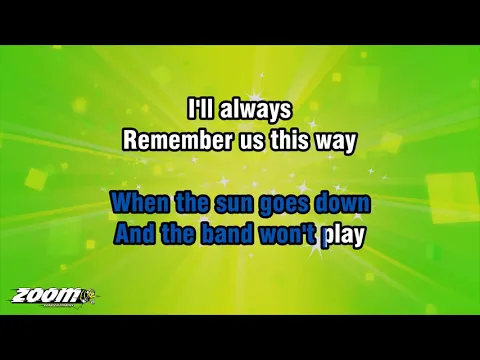 Download MP3 Lady Gaga - Always Remember Us This Way - Karaoke Version from Zoom Karaoke