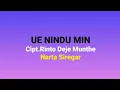 Download Lagu ue nindu min - Narta Siregar