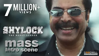 shylock movie scene mammootty mass intro ajai vasudev rajkiran kalabhavan shajon