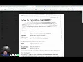 Figurative Language lesson and practice sheets