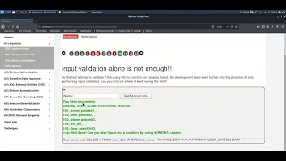 SQL Injection mitigation Input validation alone is not enough