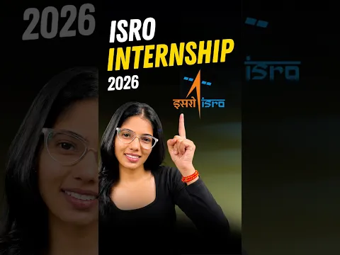 ISRO Internship Opportunity for Students 🔥 | Don't Miss This!