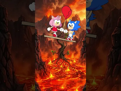Sonic and Amy Love Challenge #sonic #sonicthehedgehog
