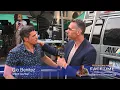 Todd interviews ABC News Broadcast Co-Anchor Gio Benitez at the 2023 NYC Pride March