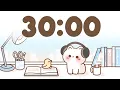 30 Minute Timer Study Timer for Classroom Focus