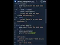 Library management System using Python