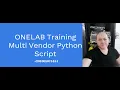 ONELAB Training - Network Automation Python Multi Vendor