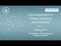 Development of Deep Learning Architecture - Hosted by IETE Pantech