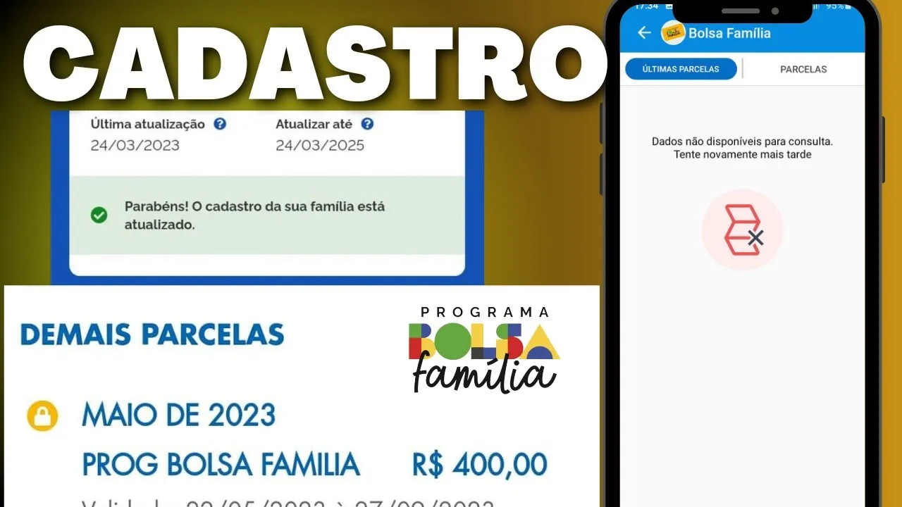 CADASTRO BOLSA FAMÍLIA ATUALIZADO MAiS a PARCELA TA BLOQUEADO NO App bolsa família
