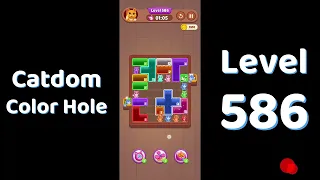 Catdom Color Hole Level 586 Screenshot
