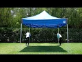 How to Set-Up an E-Z UP pop-up canopy tent