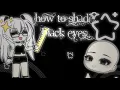 BLACK EYE SHADING TUTORIAL GACHA LIFE no explanition
