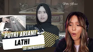 Download Putri Arian - Weird Genius - Lathi (ft. Sara Fajira) COVER | REACTION!! MP3