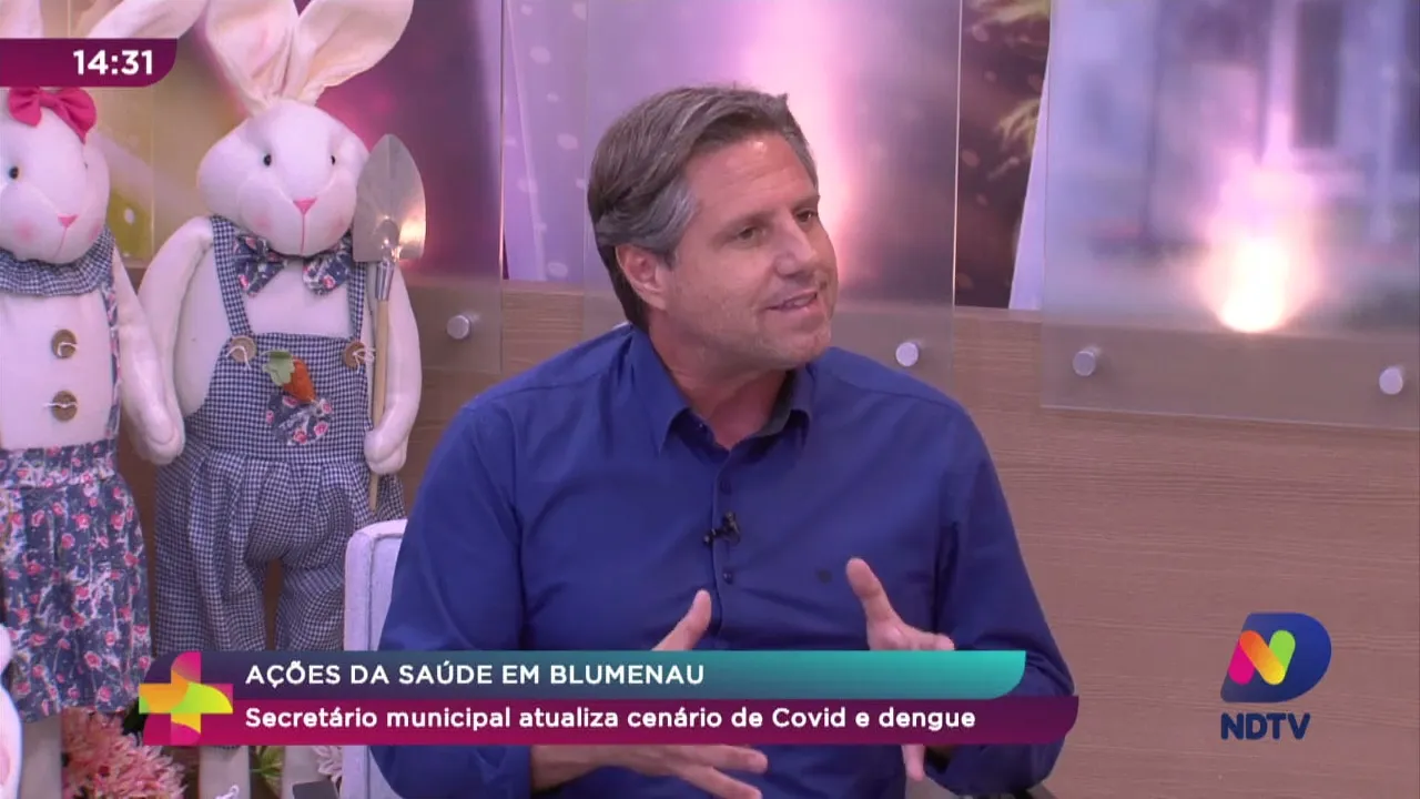 Ações da Saúde: secretário municipal de atualiza cenário de Covid e dengue