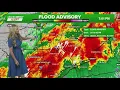 Houston weather update Storms with lightning and gusty winds move through Harris County