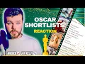 Lagu 2026 Oscar Shortlists REACTION