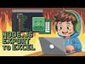 Node js SheetJS Tutorial to Export CSV File to Excel File Using xlsx Module in Terminal
