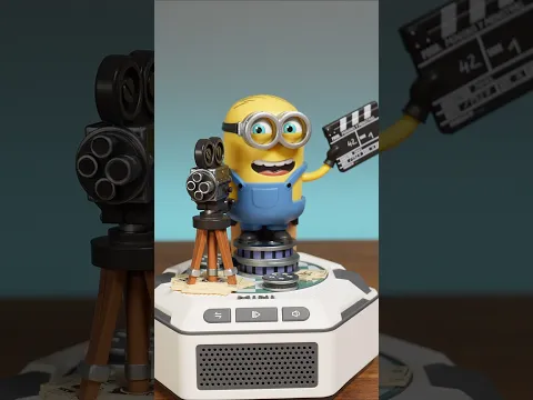 Minions & Monsters Henry Comes to Life! 📸 | Robosen Mini Robot