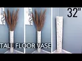 Dollar Tree DIY 32 Tall Floor Vase 1 Room Decorating IDEAS