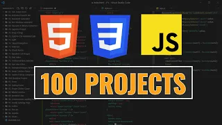 100 mind blowing html css u0026 javascript projects ultimate compilation setup huxnwebdev