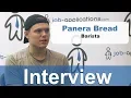 Panera Bread Interview - Barista