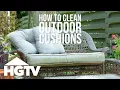 How to Clean Outdoor Cushions HGTV