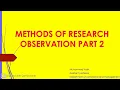 BRM 5th SEM OBSERVATION PART 10