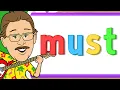 I Love Learning Sight Words Must Jack Hartmann Sight Words