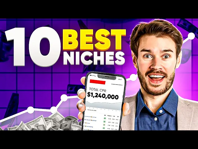 Thumbnail for Top 10 niches pour le marketing d'affiliation en 2023