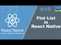 FlatList in React Native