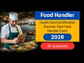 Health Card Certification Practice Test 2026 Food Handler Exam 30 Practice Questions