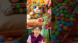 قطة طلعت كيكة بشورة هوم 