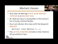 JAVA Abstract Classes and Interfaces M3-E11
