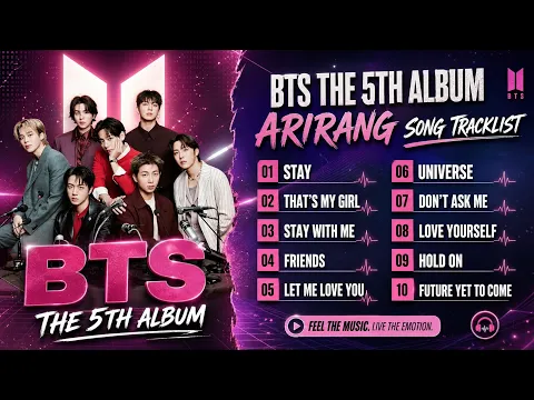BTS ARIRANG (Fan Concept Album) 💜 Full Playlist 2026 | Best K-Pop Mix | Emotional & Viral Songs