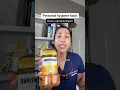 Hygiene hack for toenail fungus