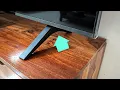 LG 65-inch 4K TV 2023 - How to Fix Remove Stand screw size in description