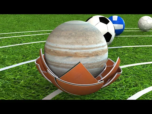 Download MP3 Just for Fun & Wonder Comparison Planetary System with Sport Balls Part 2