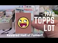 1970 Topps Lot - Picked up a revered Hall of Famer card