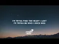 Jamie Miller - I Lost Myself In Loving You (Lyrics)