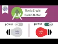 How to Create Custom Switch Button in Android Studio SwitchButton Android Coding