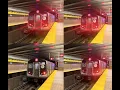 MTA R160 E F M R Trains Manhattan Bound At 21st Street-Queensbridge Station June 2026