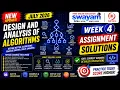 Design and Analysis of Algorithms Week 4 Assignment Answers 2026 NPTEL July 2026 NPTEL
